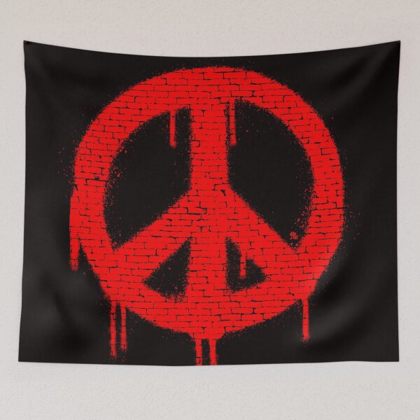 Item preview, Peace Sign Graphitti Version designed and sold by Mr Groovey.