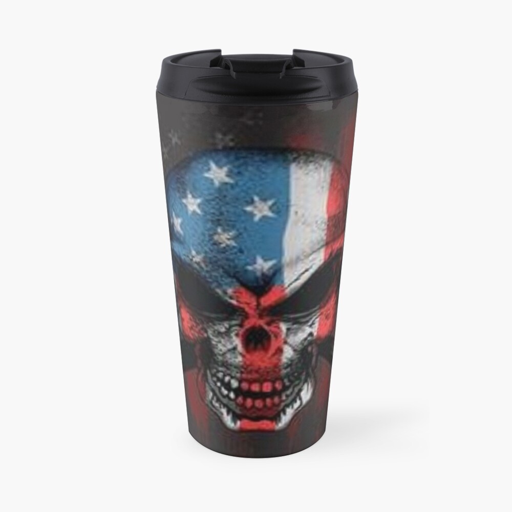 American Skul Travel Mug