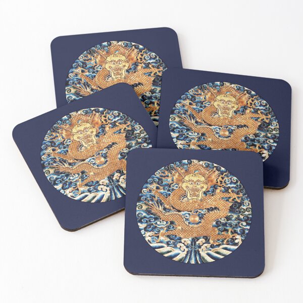 Item preview, Chinese Ming dragon Imperial Prince badge (lizi) vintage designed and sold by SolidEarthArt.