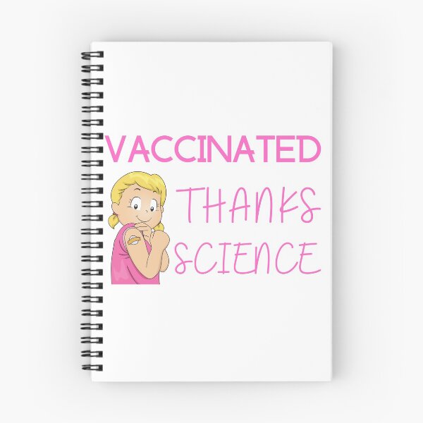 Item preview, VACCINATED THANKS SCIENCE designed and sold by SenGift.