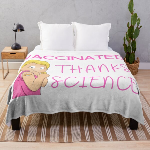 Item preview, VACCINATED THANKS SCIENCE designed and sold by SenGift.