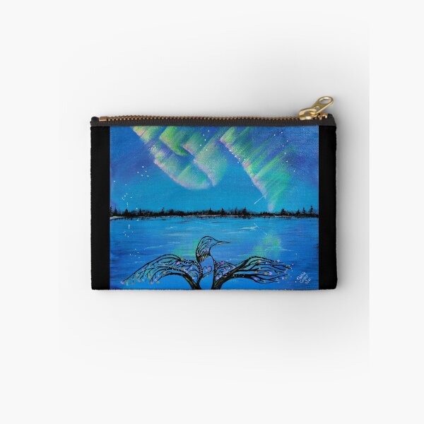 Item preview, Harmony Trees: Loon Branching into the Aurora designed and sold by Debbie Center.