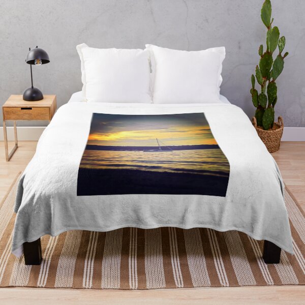 Item preview, Boat Sailing On the Ocean designed and sold by WitchfulVibes.