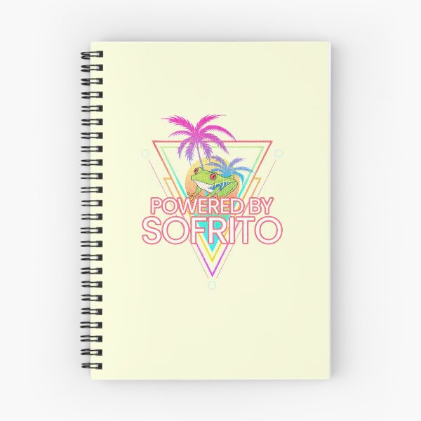 Item preview, Funny Puerto Rico Retro Sunset "Powered By Sofrito" designed and sold by ETIndustries.