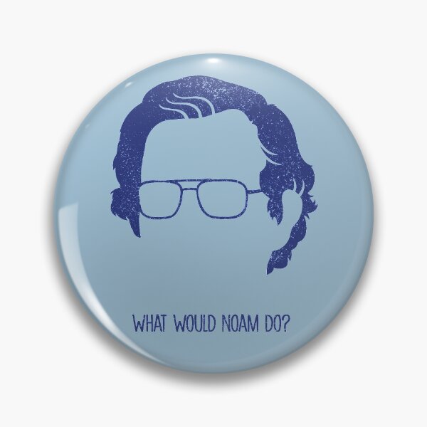 Item preview, What Would Noam Do? (Worn Design) designed and sold by politicalamity.