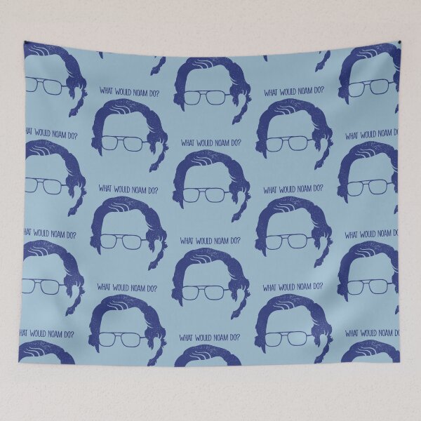 Item preview, What Would Noam Do? (Worn Design) designed and sold by politicalamity.