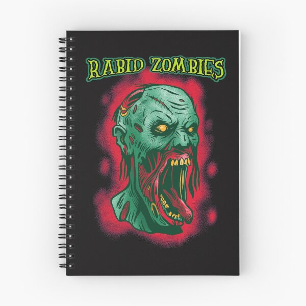 Item preview, Rabid Zombies Ghoul horror skull designed and sold by MerchByCraig.