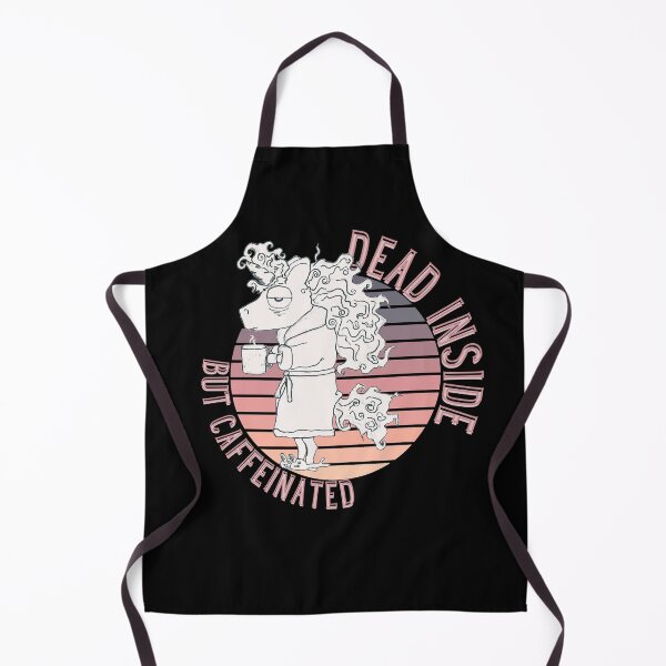 Item preview, Dead Inside But Caffeinated Unicorn Morning Coffee Zombie designed and sold by AwakenedSoul.