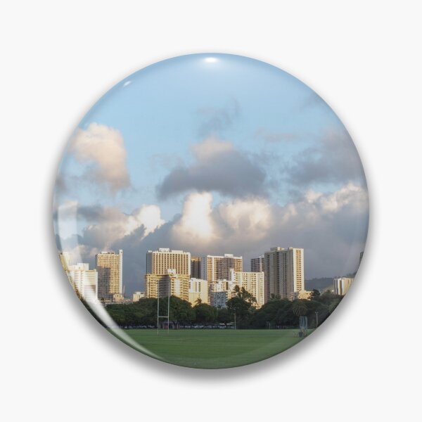 Item preview, Downtown Honolulu from afar designed and sold by Sanish Shrestha.