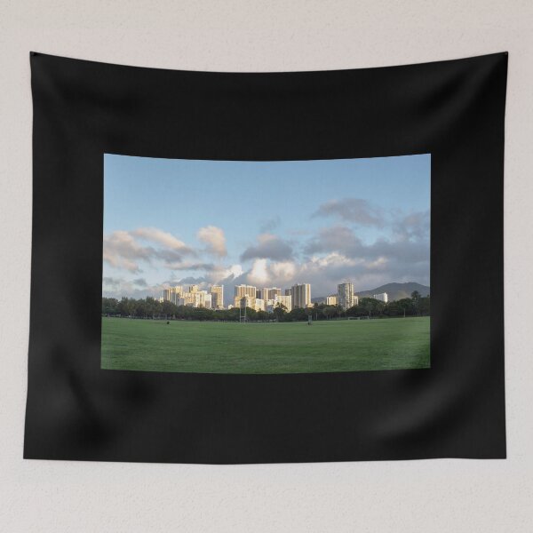Item preview, Downtown Honolulu from afar designed and sold by Sanish Shrestha.