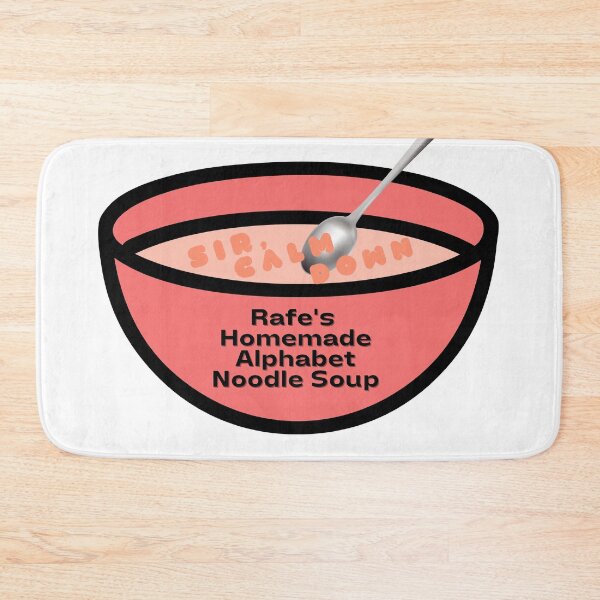 Item preview, rafe's outer banks homemade alphabet noodle soup designed and sold by moremattie.