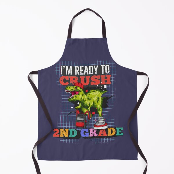 Item preview, I'm Ready to Crush 2nd Grade | Back to school dinosaur designed and sold by Nfty-Planet01.
