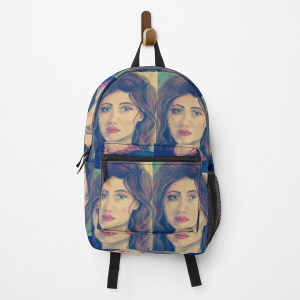 Item preview, Beautiful young woman with long hair designed and sold by ArtandBeyond.