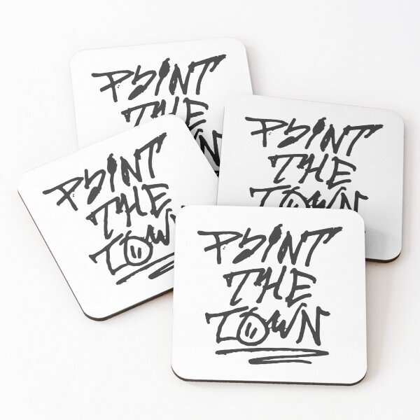 Item preview, Black Paint The Town Graffiti Tag LOONA designed and sold by dayxtime.