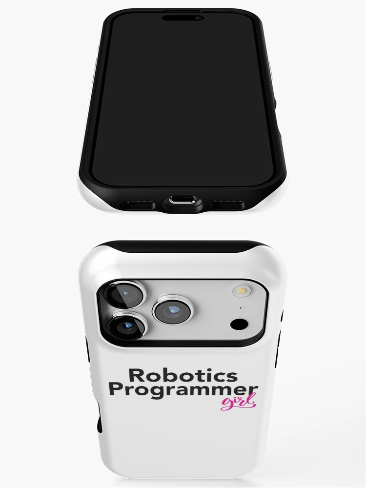Thumbnail 3 of 4, iPhone Case, Robotics Programmer Girl designed and sold by ProjectRobotics.