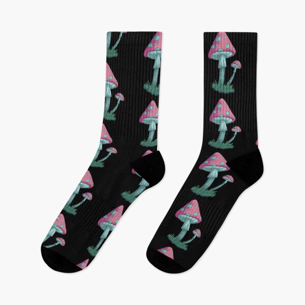 Item preview, Pink Mushroom With Blue Spots designed and sold by Mvcias.