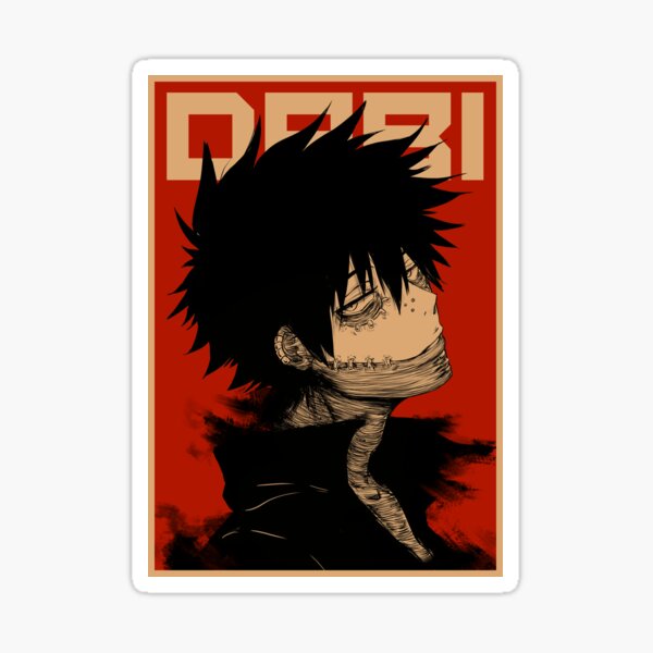 My Hero Academia Dabi Anime Mha Poster