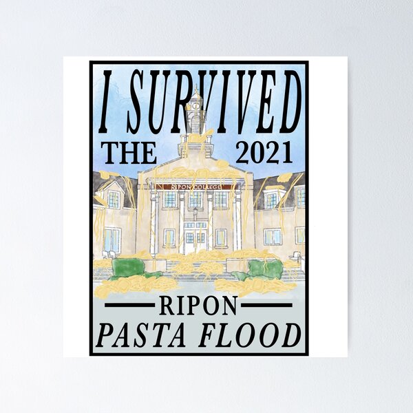 Item preview, I Survived the 2021 Ripon Pasta Flood designed and sold by sonderforlonger.