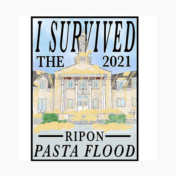 Item preview, I Survived the 2021 Ripon Pasta Flood designed and sold by sonderforlonger.