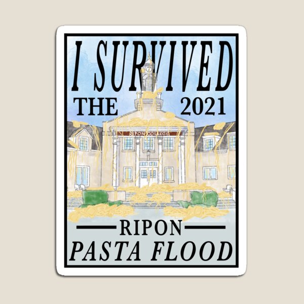 Item preview, I Survived the 2021 Ripon Pasta Flood designed and sold by sonderforlonger.