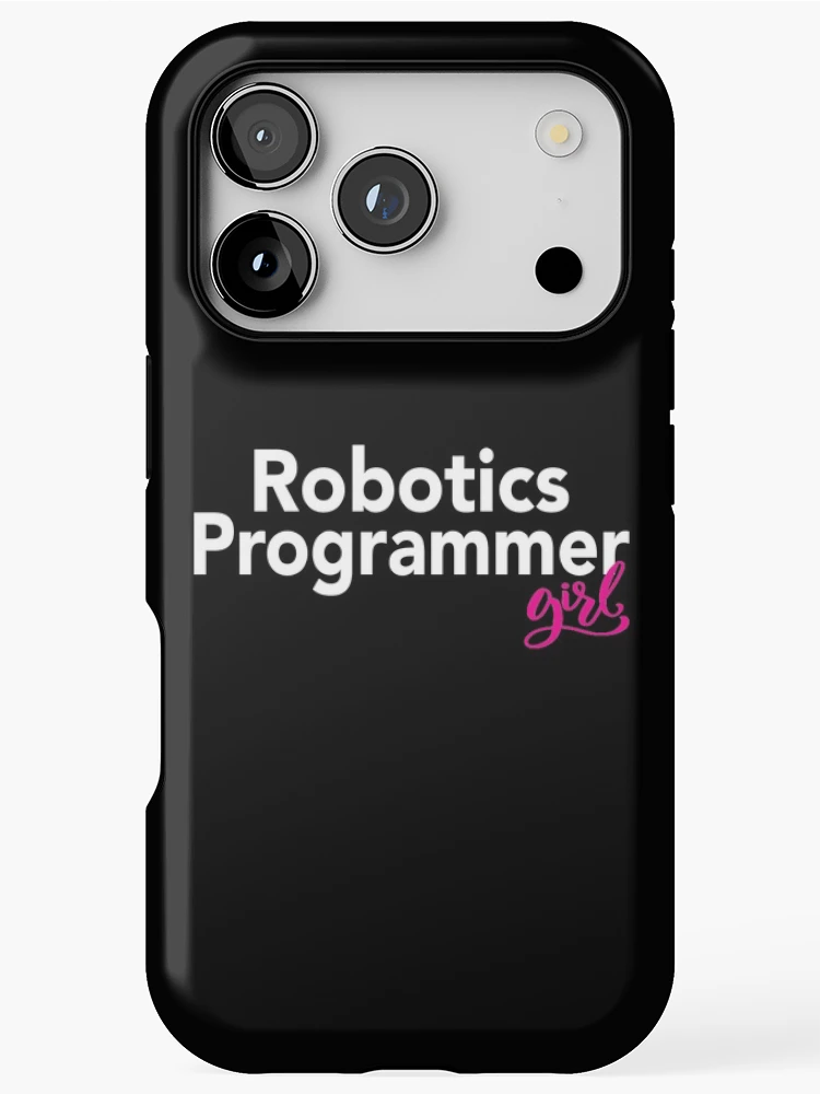 Thumbnail 1 of 4, iPhone Case, Robotics Programmer Girl designed and sold by ProjectRobotics.