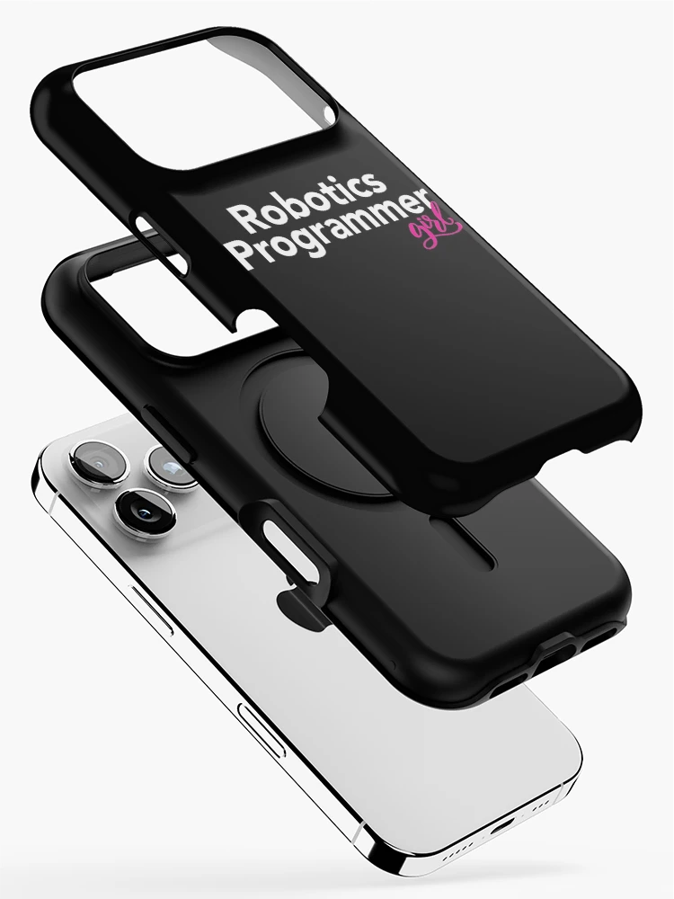 Thumbnail 2 of 4, iPhone Case, Robotics Programmer Girl designed and sold by ProjectRobotics.