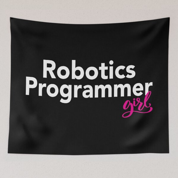 Item preview, Robotics Programmer Girl designed and sold by ProjectRobotics.