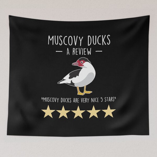 Item preview, Muscovy Duck Review designed and sold by Clara Hollins.