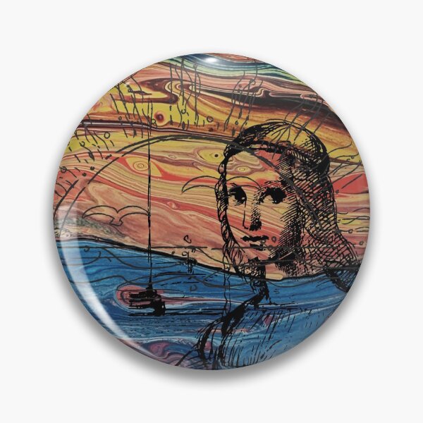 Item preview, Colorful Backdrop Woman/Sunset  designed and sold by Mgaudiosi.