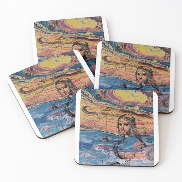 Item preview, Colorful Backdrop Woman/Sunset  designed and sold by Mgaudiosi.