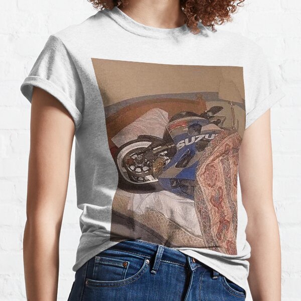 Motorcycle taking a nap - Cursed Image #0026 | Cursed Images Collection Classic T-Shirt