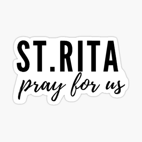 Item preview, St. Rita pray for us designed and sold by delborg.