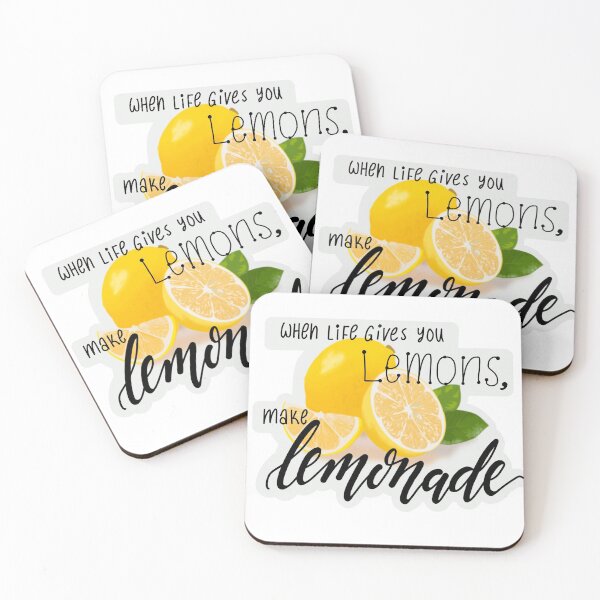 Item preview, When Life Gives You Lemons, Make Lemonade designed and sold by Raindrops  on Roses Designs.
