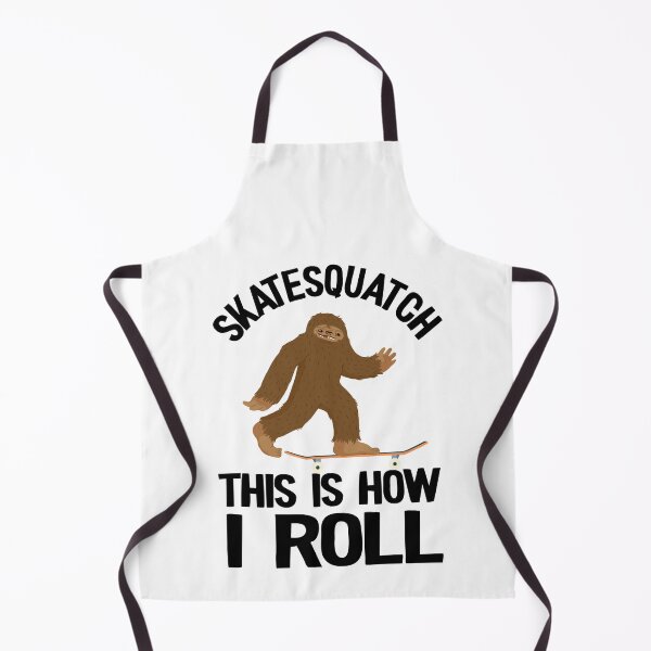 Item preview, Skatesquatch This Is How I Roll Funny Skateboard designed and sold by Stronzi.