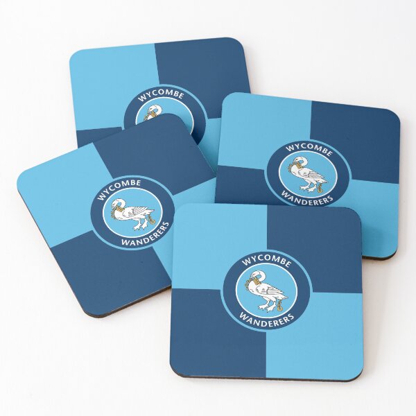 Item preview, Wycombe Wanderers FC Logo - Squares designed and sold by Etchedclothing.