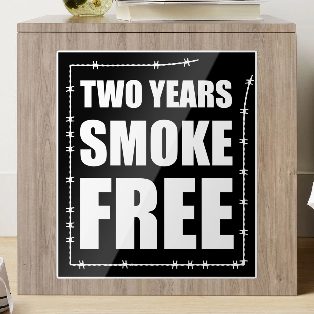 2 years cigarette free Two Years Without Smoking Cigarette Anniversary - Smoke Free