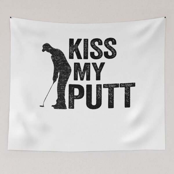 Item preview, Kiss My Putt Funny Golfing designed and sold by Stronzi.