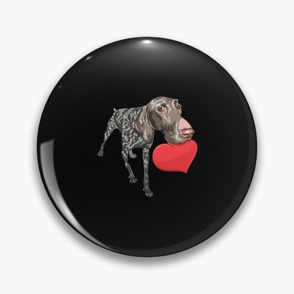 Item preview, German Shorthaired Pointer valentine day designed and sold by zaher97.