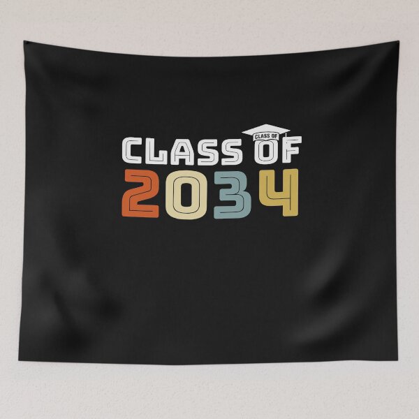 Item preview, Class Of 2034 Grow With Me Graduation First Day Of School designed and sold by enjoytheshirt.