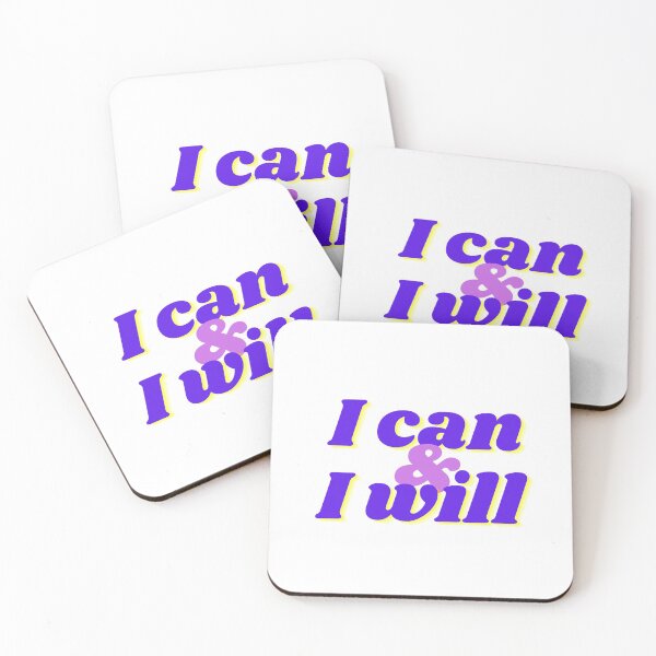 Item preview, I Can & I Will designed and sold by For-The-Love-Of.