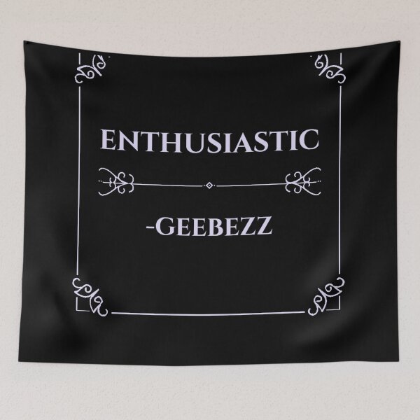 Item preview, Enthusiastic T-shirt designed and sold by GeeBezz.