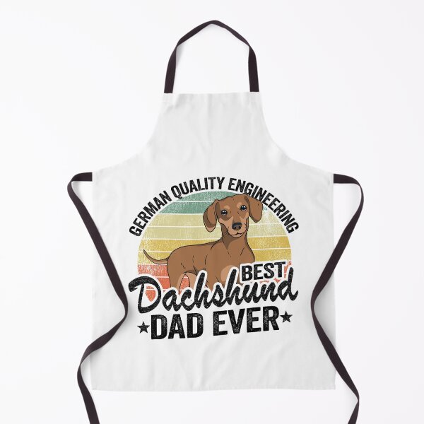 Item preview, German Quality Engineering Best Dachshund Dad Ever Funny Dachshund designed and sold by Stronzi.