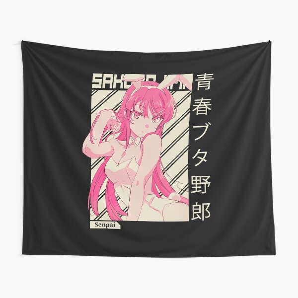 Seishun Buta Yarou wa Randoseru Girl no Yume o Minai - Sakurajima Mai -  Tapestry (Anibox, Don Quijote, Legs Company)