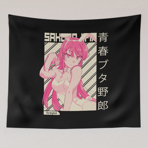 Item preview, Mai Sakurajima - RASCAL DOES NOT DREAM OF BUNNY GIRL SENPAI designed and sold by weebasu.