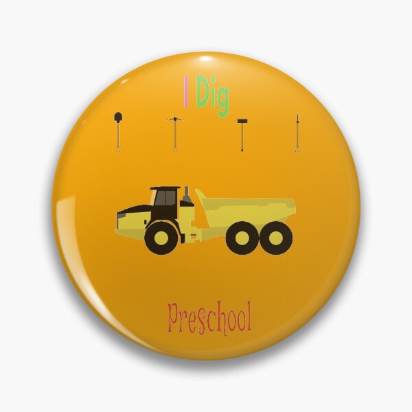 Item preview, I Dig Preschool designed and sold by FridPix.