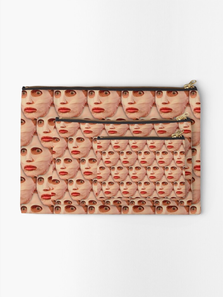 Alternate view of Alyssa Edwards Beauty Mask Pattern Zipper Pouch