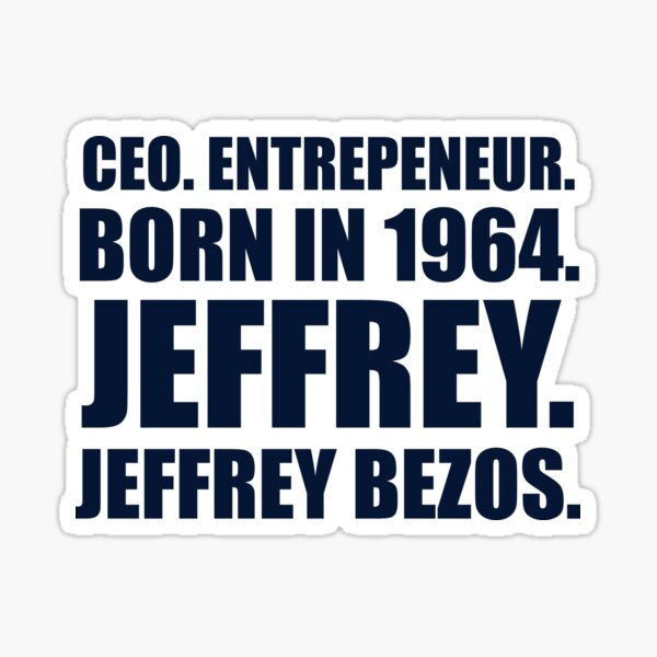 Item preview, Ceo Entrepreneur Jeffrey Bezos designed and sold by doodle189.