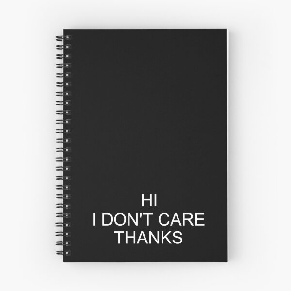 Item preview, Hi I Don't Care Thanks, Sarcastic Humor, funny  designed and sold by adjamine.