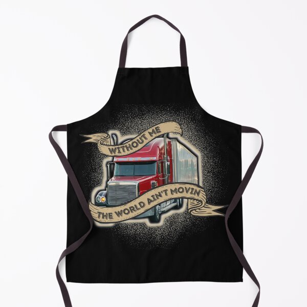 Item preview, Truckers Move the World Vintage Style -Funny Trucker designed and sold by Mary Maple.