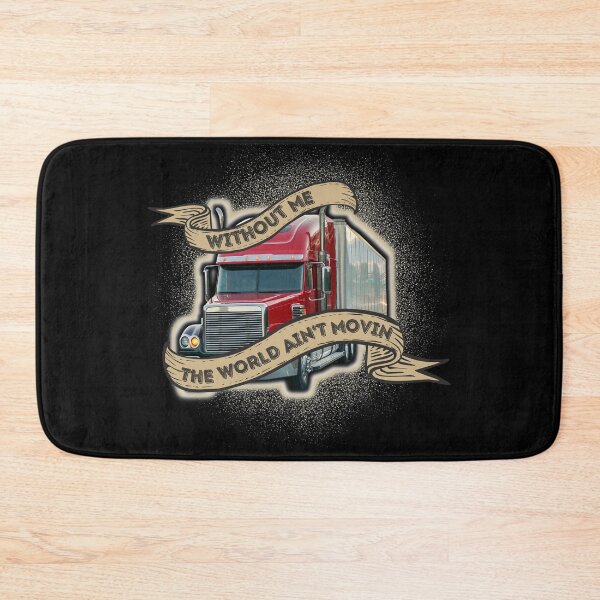 Item preview, Truckers Move the World Vintage Style -Funny Trucker designed and sold by Mary Maple.